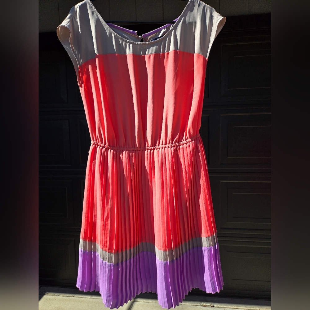 Colorful Sleeveless Dress